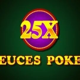 25x Deuces Poker slot icon by iSoftBet, available at Maneki Spins Casino