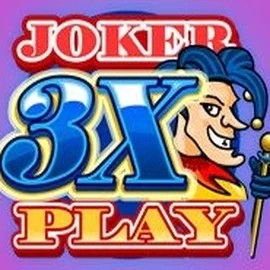 Official Poker logo: 3x Joker Play by iSoftBet at Maneki Spins Casino
