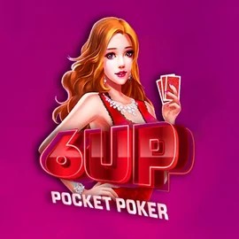 6 Up Pocket Poker by FlipLuck, showcased at manekispins.it – game logo