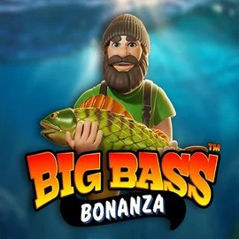 Big Bass Bonanza logo – Slots by Pragmatic Play at Maneki Spins Casino