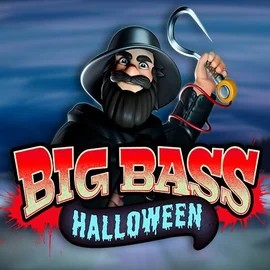 Big Bass Halloween logo by Pragmatic Play at Maneki Spins CasinoBig Bass Halloween