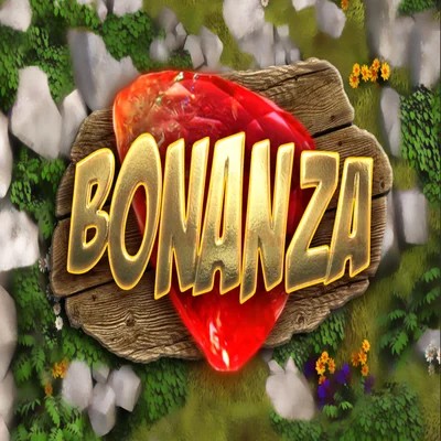Bonanza slot logo by Big Time Gaming at Maneki Spins Casino