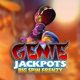 Genie Jackpots: Big Spin Frenzy logo – Jackpots by Blueprint Gaming at Maneki Spins Casino