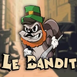 Le Bandit logo by Hacksaw Gaming at Maneki Spins Casino