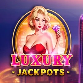 Luxury Jackpots by Triple Cherry, showcased at manekispins.it – game logo