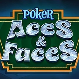 Poker Aces & Faces (Nucleus Pyramid Poker) logo – Poker by Nucleus Gaming at Maneki Spins Casino