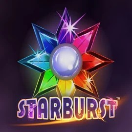 Starburst slot visual from NetEnt available on manekispins.it