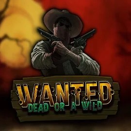Wanted Dead or a Wild game by Hacksaw Gaming – logo hosted on Maneki Spins Casino